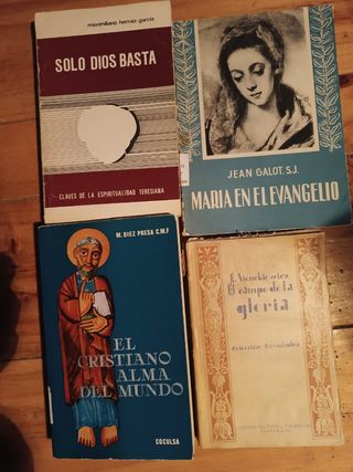 SOLO DIOS BASTA y ➕ libros Religiosos