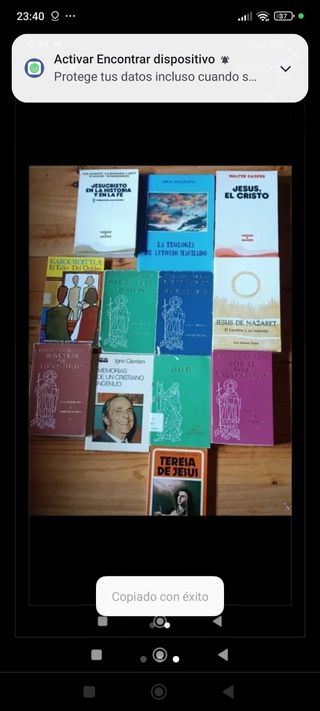 SOLO DIOS BASTA y ➕ libros Religiosos