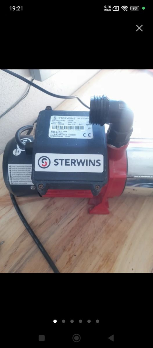 Vendo bomba de riego en perfectas condiciones