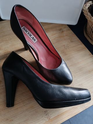 Zapatos salón alto