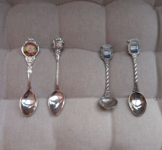 4 Cucharitas Colección Vintage