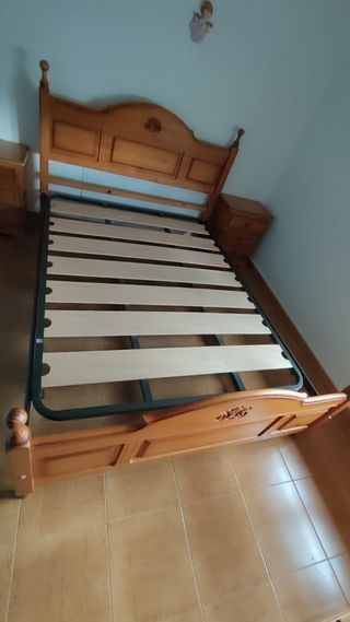 Habitación madera maciza completa