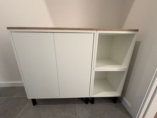 Eket mueble almacenaje 2 puertas  2 cajones
