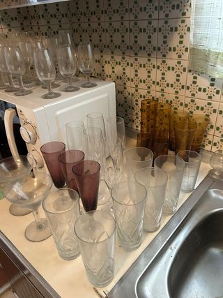 cristaleria variada antigüa