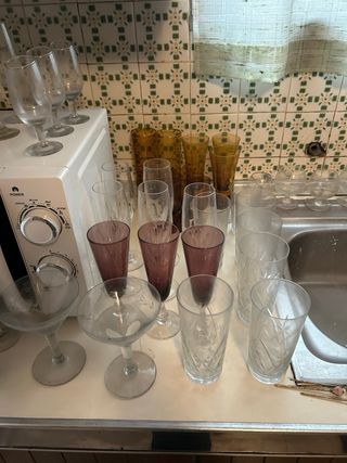 cristaleria variada antigüa