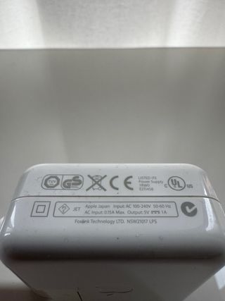 Transformador de iPod Apple 5V