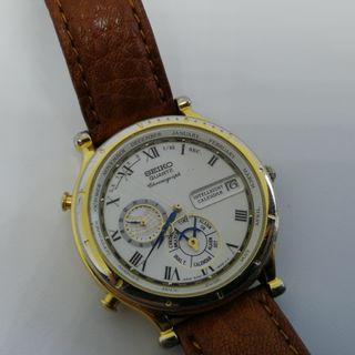 Reloj seiko 6m23-8000 vintage age of discovery