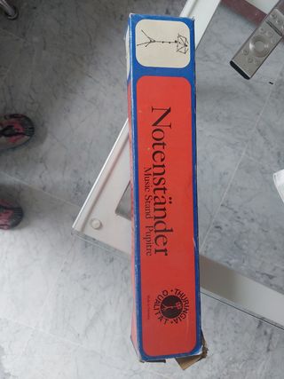 Atril plegable para guitarra