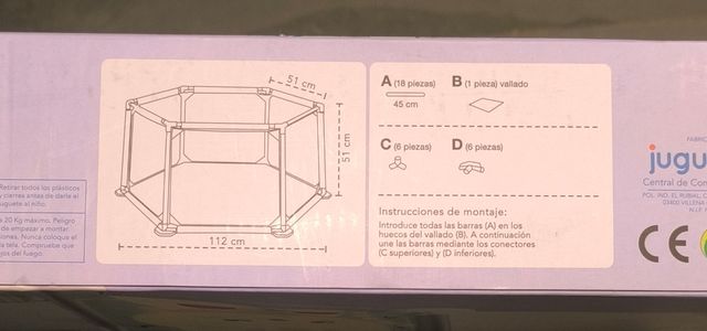 Parque de juegos bebéVIT sin estrenar