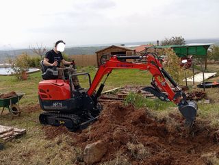Mini excavadora 1.5 toneladas