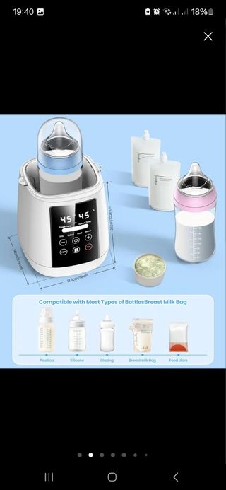 Calienta Biberones pasuidu