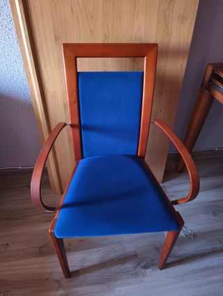 Mesa Madera Salón extensible sillas incluidas