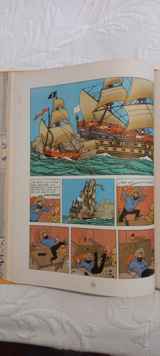 5 cómics Tintín 1965