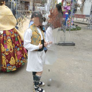 Chaleco fallero niño