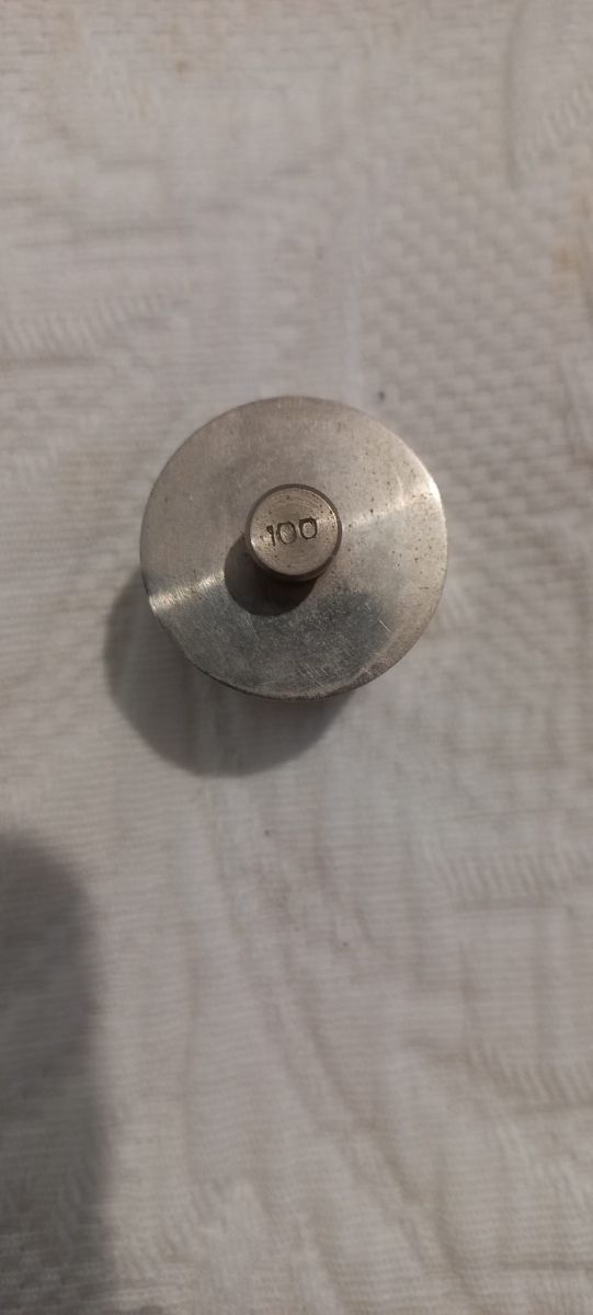 Caja de pesas de precisión