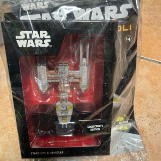 Star wars 18 modellini collezione starships vehicl