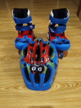 Patines tres ruedas