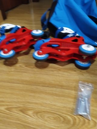 Patines tres ruedas