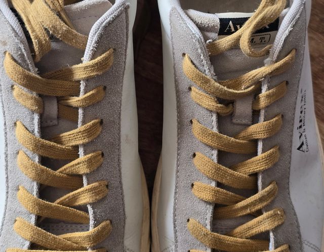 Zapatillas avirex vintage blancas 46