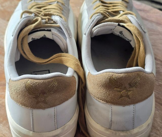 Zapatillas avirex vintage blancas 46