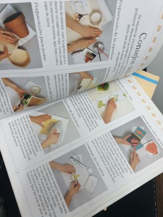 2 libros de artesania decoración