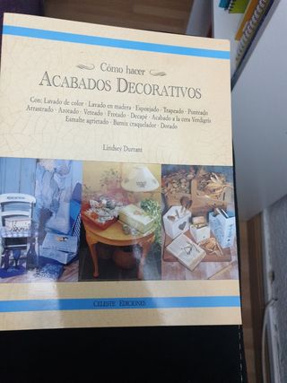 2 libros de artesania decoración
