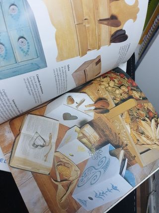 2 libros de artesania decoración