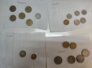 Colección monedas antiguas Europa