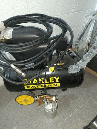 Compresor aire Stanley como nuevo
