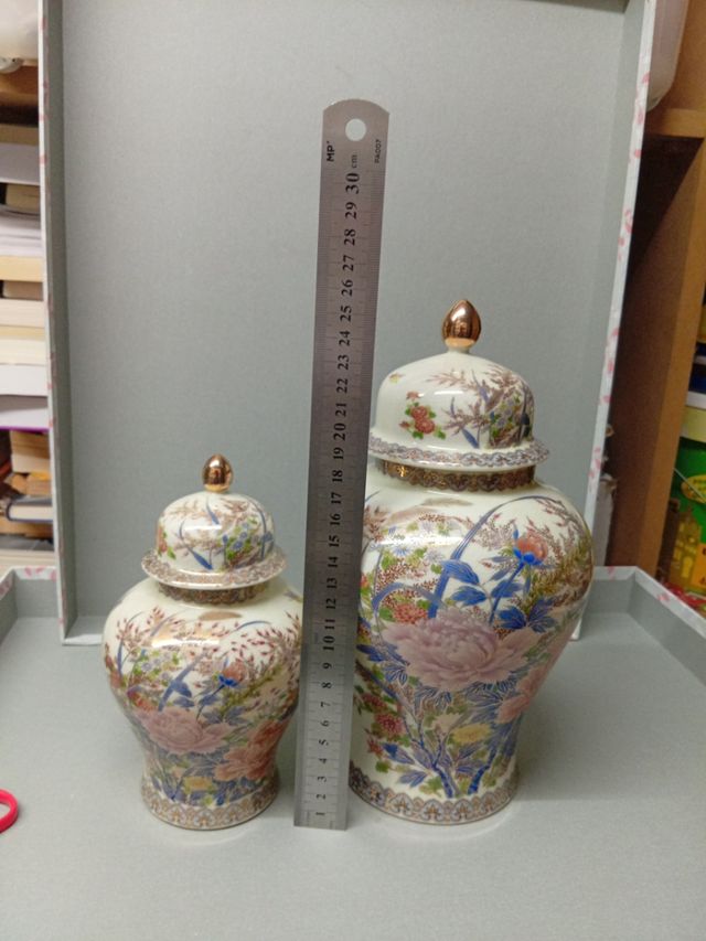 Tarros de ceramica co tapa