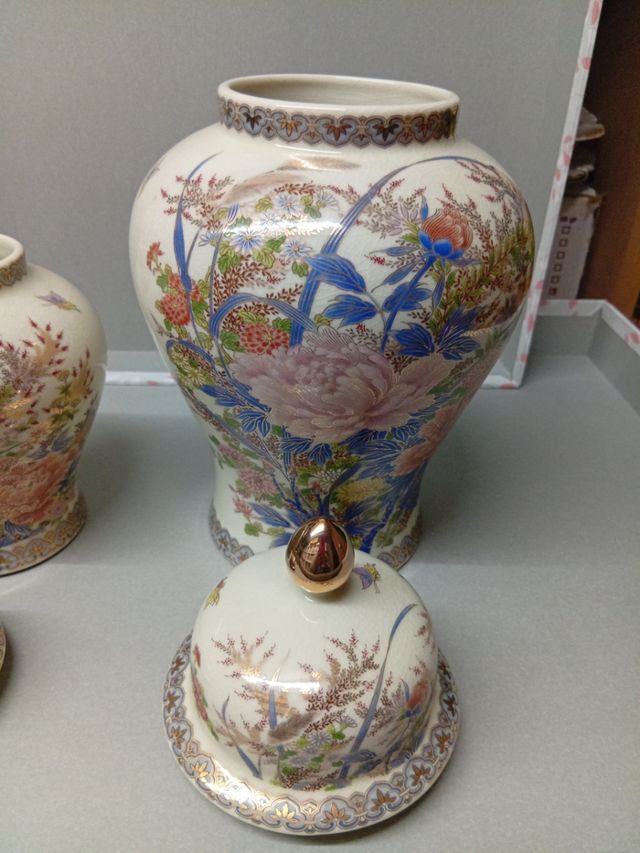 Tarros de ceramica co tapa