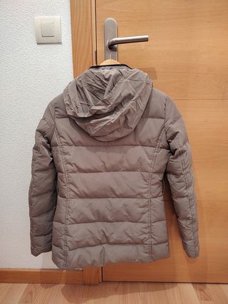 Abrigo gris topo talla XS