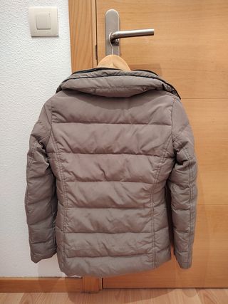 Abrigo gris topo talla XS