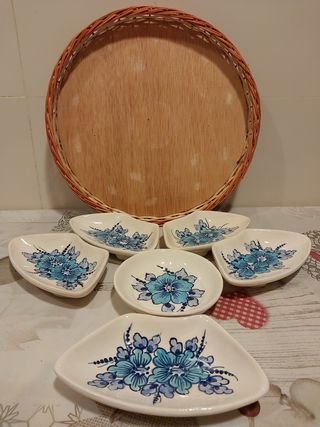 Juego loza aperitivo
