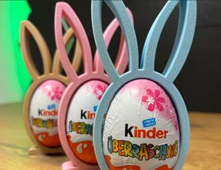 Soporte para huevo kinder, original para los niños