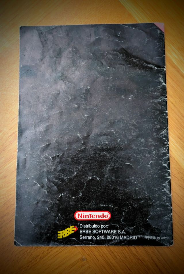 Manual de Instrucciones Super Nintendo PAL