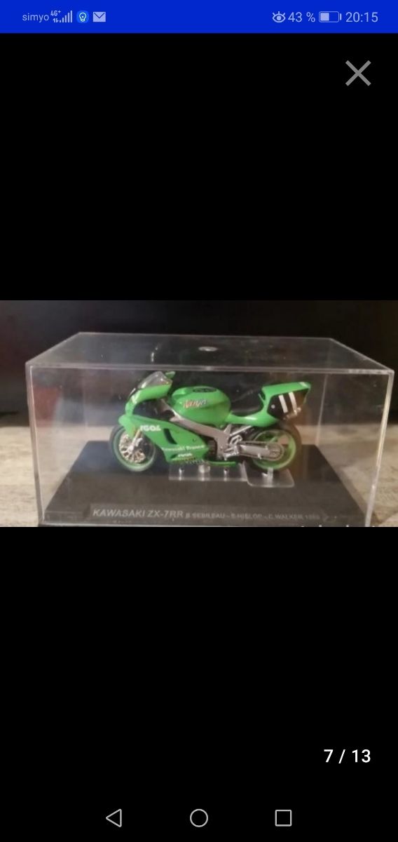 Colección de motos. Moto gp