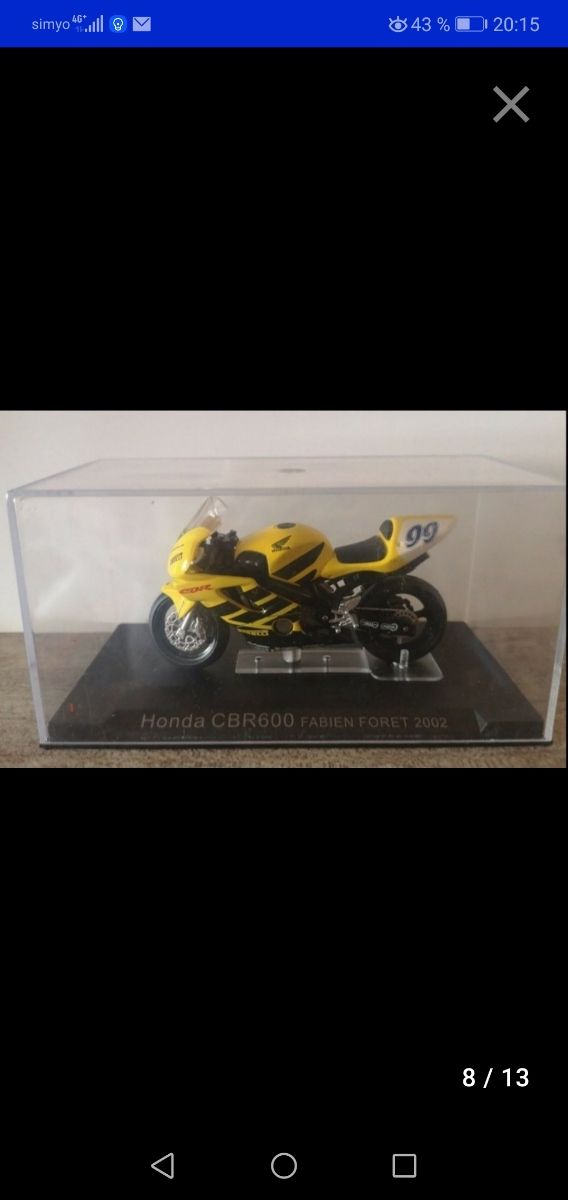 Colección de motos. Moto gp