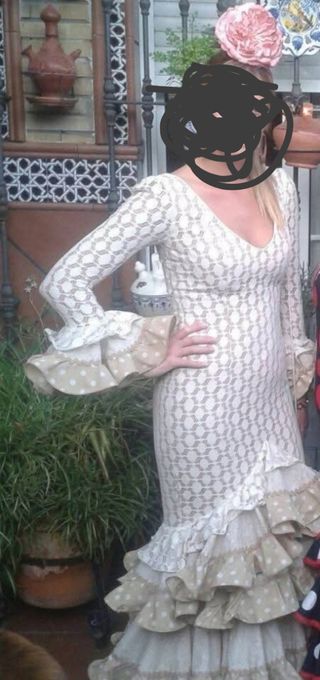 Traje de flamenca 