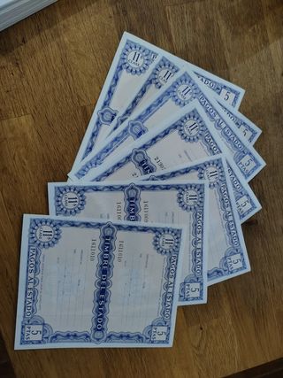 Timbres pagos al estado