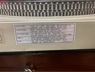 Giradischi TECHNICS SL 3100