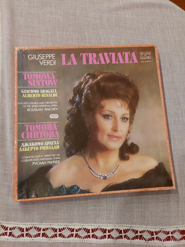 Opera La Traviata en vinilo