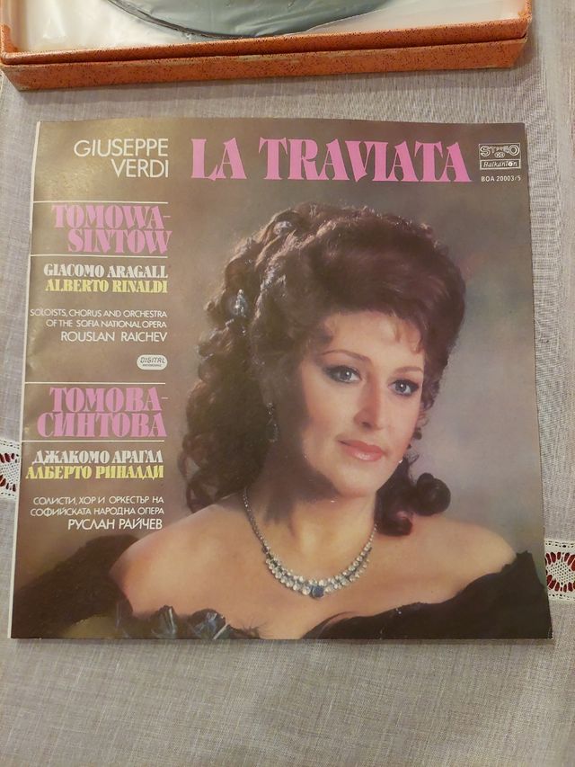 Opera La Traviata en vinilo