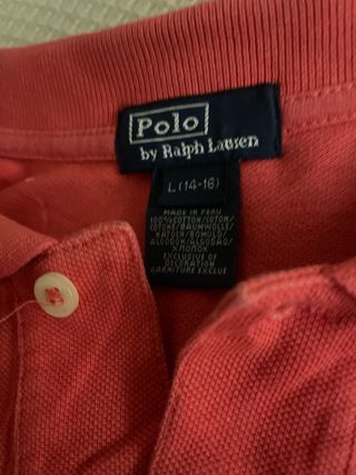 Polo de manga corta polo ralph lauren