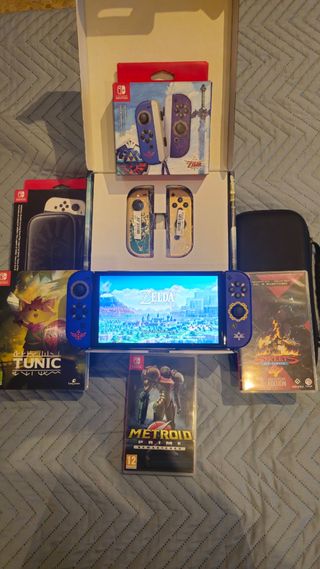 Nintendo Switch Oled Zelda Pack