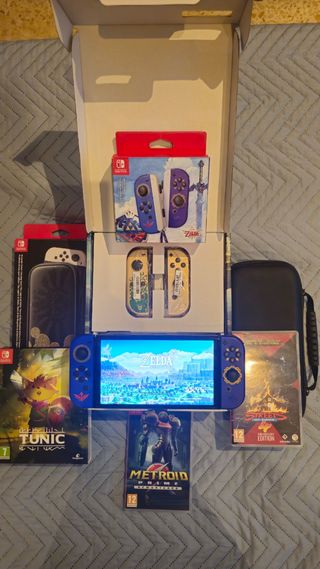 Nintendo Switch Oled Zelda Pack