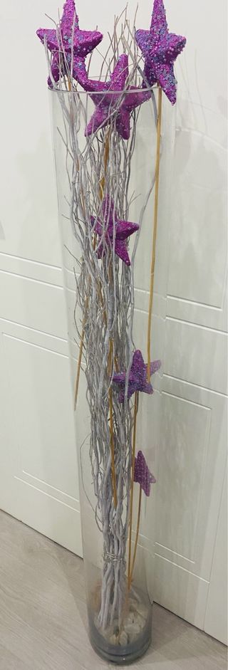 Florero cilindro 120 cm