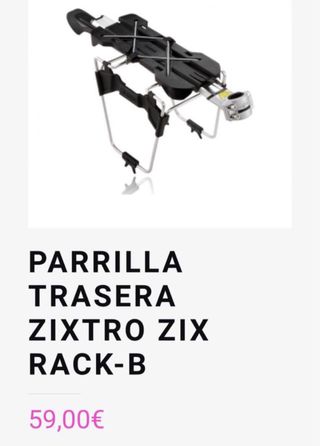 Zixtro Zix - porta bultos