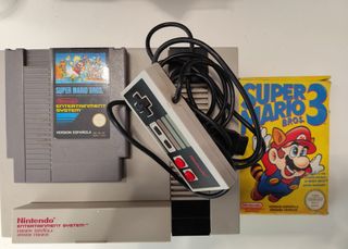 Nintendo Nes + Super Mario 1 y 3