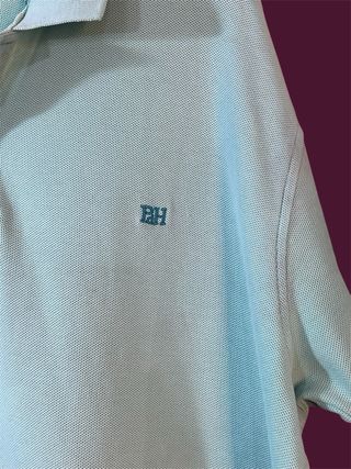 Polo Pedro del Hierro XL Turquesa Vintage